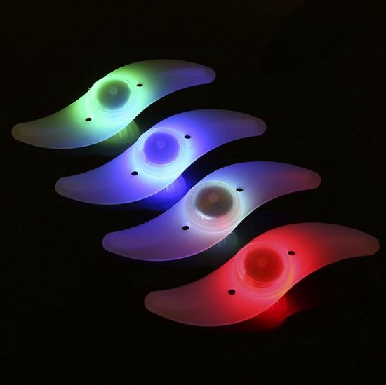 LED Spaakverlichting - Spaak Licht LED Fietswiel - 2 Stuks - Multi-Color