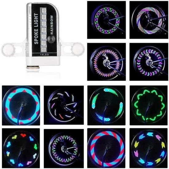 LED Wielverlichting Fietsverlichting voor Wielen - Veiligheid en Stijlvol Licht