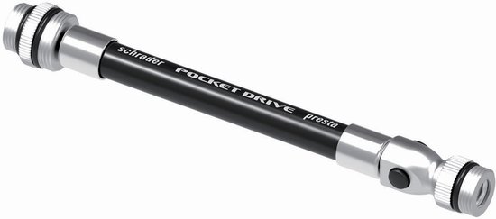 Lezyne ABS Flex slang Pocket Drive zwart/zilver