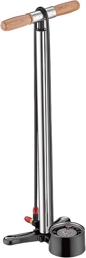 Lezyne Alloy Floor Drive - Staande luchtpomp voor auto en fiets met drukmeter