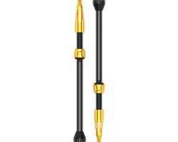 LEZYNE Bandenplakkers CNC TLR TUBELESS VALVE 80MM GOLD
