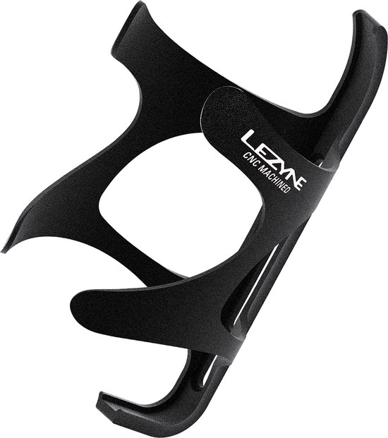 Lezyne CNC Flessen Kooi - Flessenhouder - Flessenhouder voor fietsen - Geschikt voor mountainbikes - Aluminium - Zwart van Lezyne