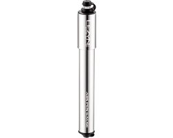 Lezyne CNC Gauge drive HV – Minipomp – Geschikt voor Presta en Schrader – Maat M – Aluminium - Zilver