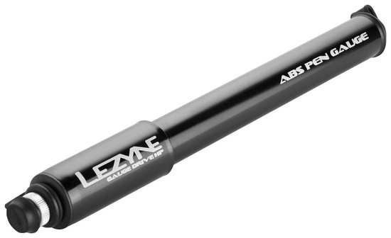Lezyne CNC Gauge drive - Minipomp - Geschikt voor Presta en Schrader - Maat M - Aluminium - Zwart