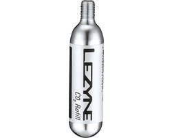 Lezyne Co2 patronen - 5 x 16 gram - Voor race-/mountainbikebanden - Geschikt voor alle Lezyne CO2-inflators - Met schroefdraad - 5 Stuks van Lezyne