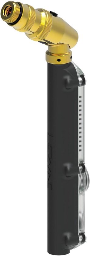Lezyne Digital Check Drive - Minipomp - Handpomp - Inclusief digitale drukmeter - Fietsaccessoires - Zwart van Lezyne