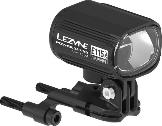Lezyne E-bike Power Pro E115 Stvzo Voorlamp Zilver 310 Lumens