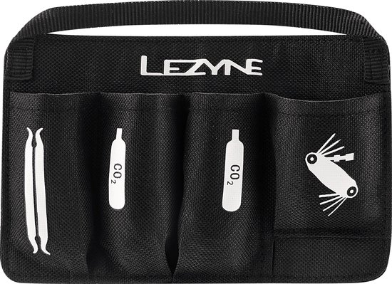 Lezyne Flow Caddy Bidonhouder - Gereedschap bidon - geschikt voor fietsen –500ml - Zwart van Lezyne
