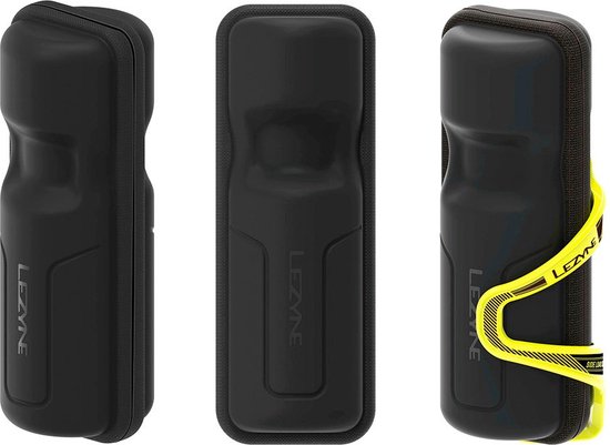 Lezyne Flow Tool Caddy Pro - Slanke, waterfles-vormige organizer - Duurzaam én waterbestendig - Zwart van Lezyne