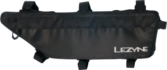 Lezyne Frame Caddy Fietstas - Fietstas frame - Frametas - Bikepacking - Waterbestendig - 2.5 Liter - Zwart van Lezyne