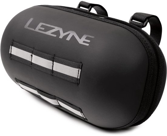 Lezyne Hard Caddy - Stevige, half stijve fietstas met een moderne look - EVA-schuimconstructie - 22 Liter - 26x13x13 cm - Zwart van Lezyne