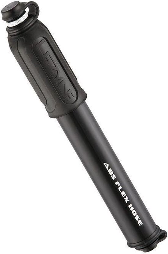Lezyne HV Sport Drive S - Minipomp - Fietspomp klein - Pomp voor onderweg - Tot 6.2 bar - Presta en Schrader ventielen - Aluminium - Zwart van Lezyne