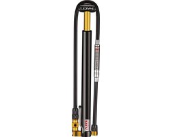 Lezyne Micro Floor Drive HPG Y11 - Fietspomp - Analoge drukmeter - Tot 11 bar - Presta en Schrader ventielen - Aluminium - Zwart van Lezyne