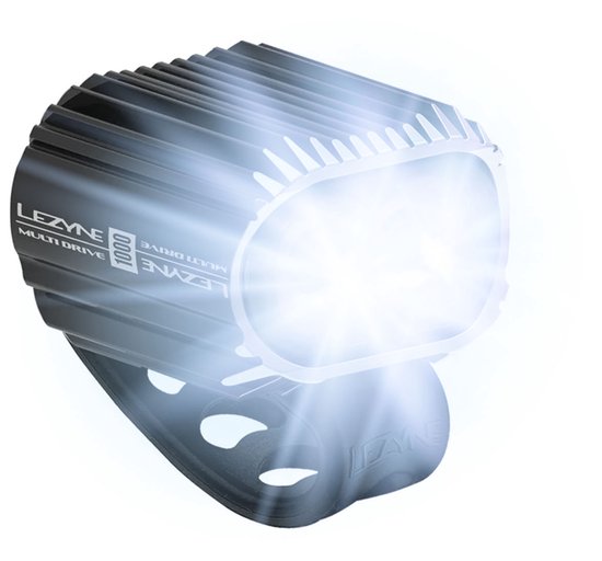 Lezyne Multi Drive 1000 LM W / Power Pack & Mounts - USB Oplaadbare Fietslamp - Fietsverlichting Voorlicht - Fietslicht Voor - 6 Standen - 1000 Lumen - Waterdicht - Zwart