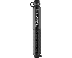 Lezyne Pocket Drive Pro - Handpomp - Fietspomp - Tot 11 bar - ABS Flex Hose - Presta en Schrader ventielen - Aluminium - Zwart van Lezyne