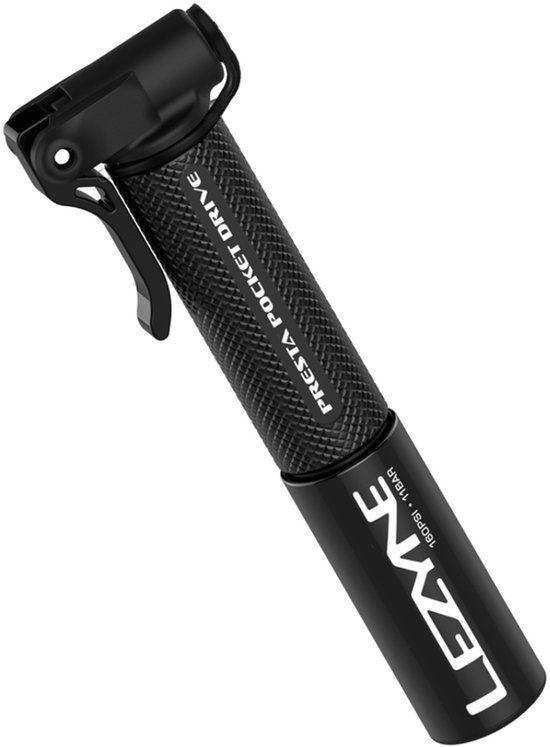 Lezyne Presta Pocket Drive Mini Pomp Zilver 160 Psi