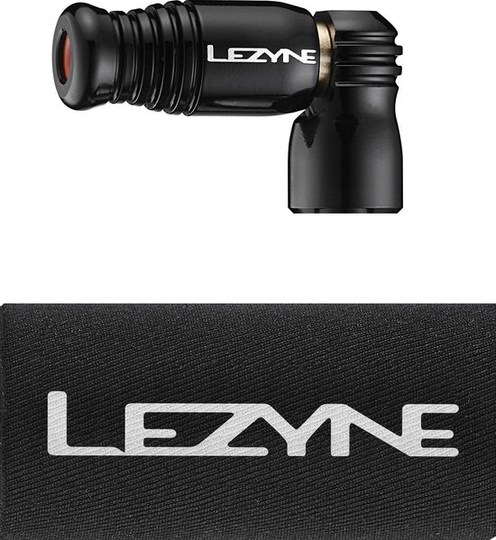 Lezyne Trigger Speed Drive CO2 - Kopstuk voor CO2 patronen - Zwart