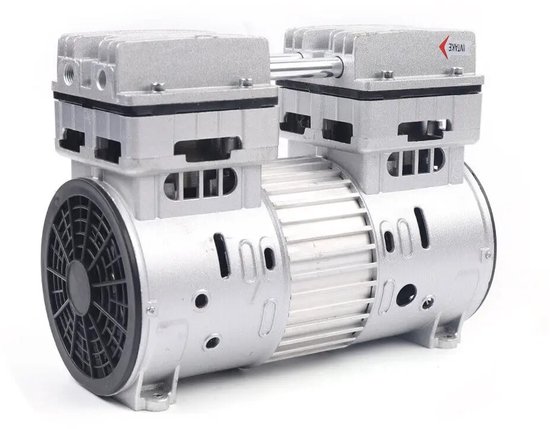 Lilac & Lily Olievrije Luchtcompressor - 750W/1 PK - 8 Bar - Stille Persluchtcompressor - Ingebouwde koelventilator - 145 L/min