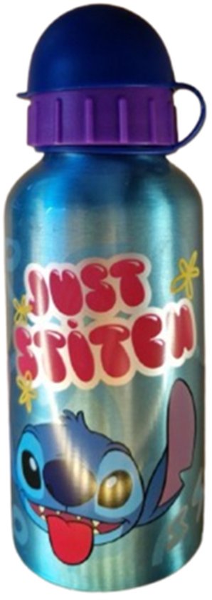 Lilo en Stitch Bidon drinkfles - Waterfles - Kunststof dop - Back to School