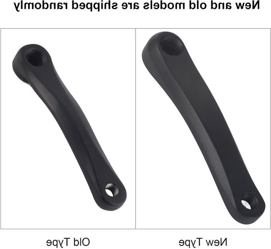 Links Crankarm 170mm van Aluminium voor Fietsen - Vervangend Onderddeel voor Mountainbikes, Lichtgewicht en Duurzaam van Merkloos