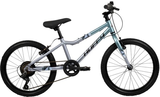 Literide Kinderfiets - Jongens - 20 inch - Turquoise/Zilver - Twee handremmen