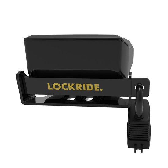 Lockride E-type - Accuslot voor Bosch Powerpack Rack (incl. ABUS AquaSafe hangslot) van Lockride