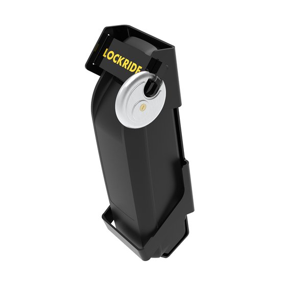 Lockride Model X 500 Black - Accuslot Bosch PowerPack voor o.a. Urban Arrow (incl. hangslot) van Lockride