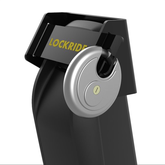Lockride Original Black - Accuslot Bosch PowerPack voor o.a. Urban Arrow (incl. hangslot) van Lockride