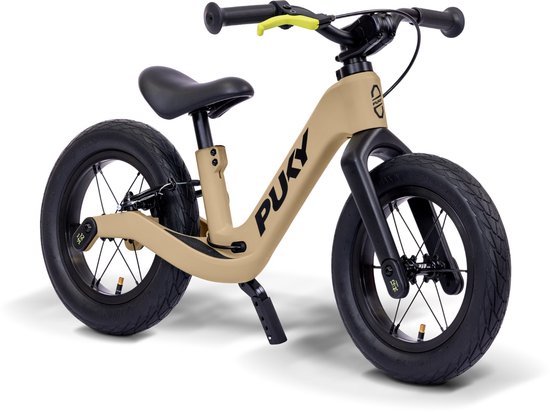 Loopfiets - Puky Next - 12 inch - Zandkleur - Voor kinderen vanaf twee jaar - V-brake - Award winner product of the year 2025 van Merkloos