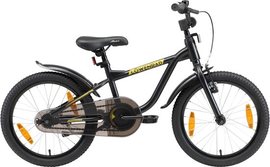 Löwenrad kinderfiets 18 inch wielen zwart van Löwe
