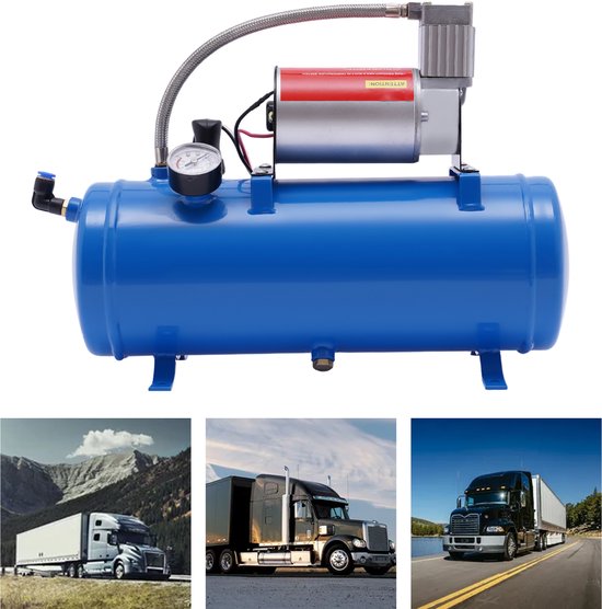 Luchtcompressor 6L 150PSI 38*14*30cm Compressor Voor Automotoren Fietsen Autobanden