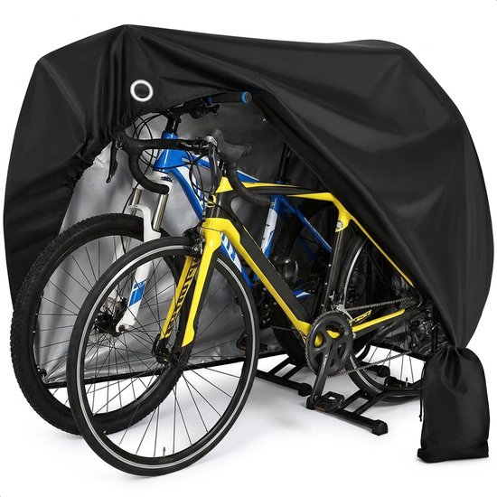 Luft Universele Fietshoes voor alle fietsen - Waterdicht - Voor 1 of 2 fietsen - Fietsbeschermhoes - Fietszeil - Beschermhoes - Oxford materiaal - Ook voor Elektrische Fiets