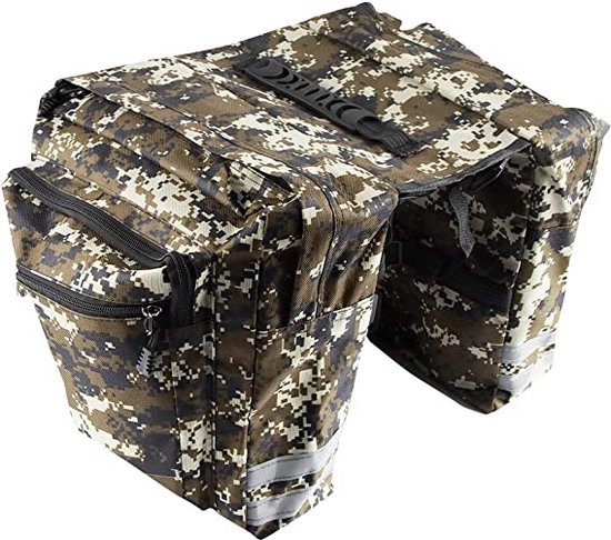 Luggage carrier bag, water-repellent and tear-resistant, Bagagedragertas \ fietstas voor bagagedrager van Merkloos