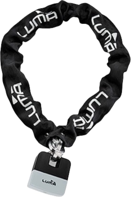 Luma 120cm chain lock art 3 kettingslot. ketting + hangslot art 3-sterren 14mm 120cm luma 28 chain van LUMA
