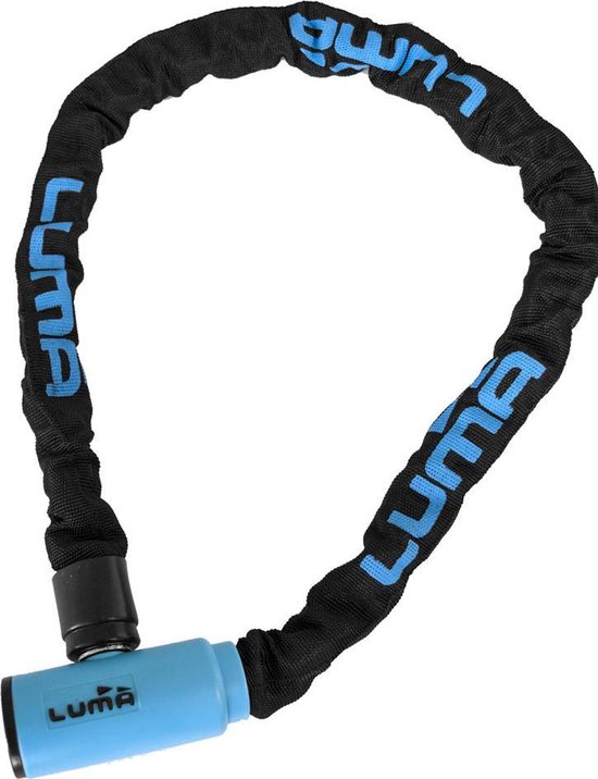 Luma Enduro 8 Kettingslot - 120cm - Zwart/Blauw van Luma