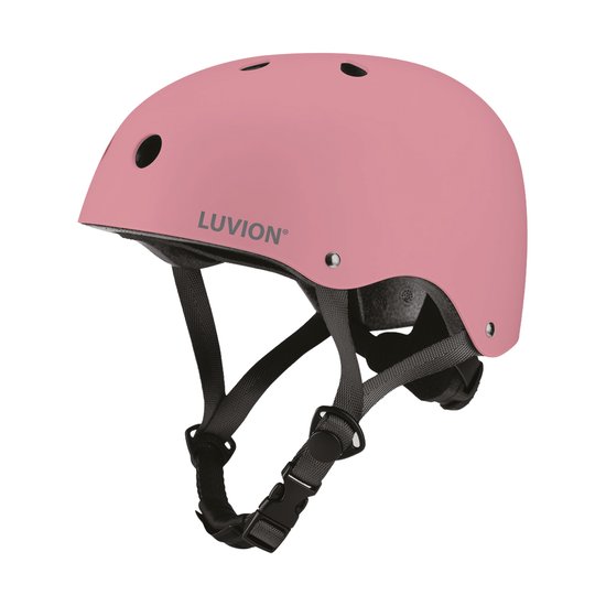 LUVION® Fietshelm Blush Pink - Fietshelm Kind - Roze - Maat M - 53-55cm van Merkloos