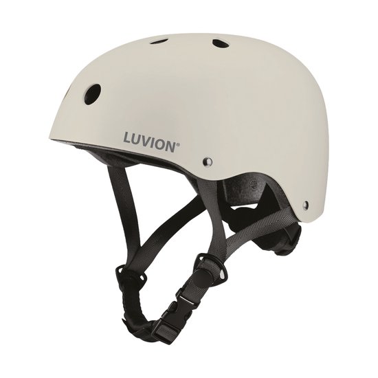 LUVION® Fietshelm Urban Sand - Fietshelm Kind - Beige - Maat S - 48-52cm van Merkloos