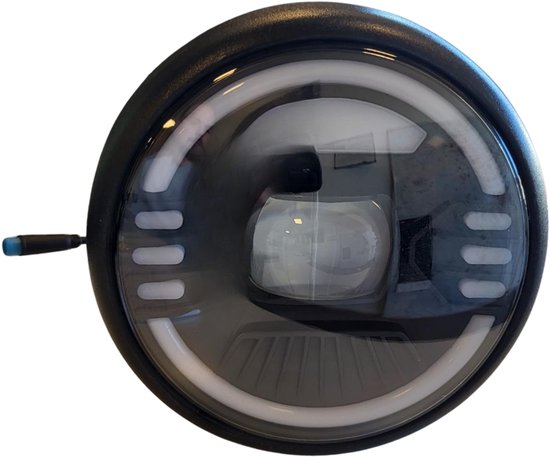 Lux E-scooters LED Koplamp voor Fatbike S20 – 4-polig – Heldere Verlichting – Waterbestendig – Eenvoudige Montage