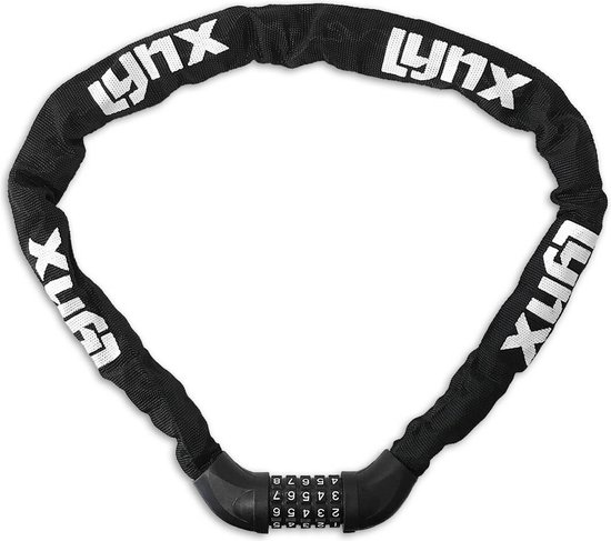 Lynx Cijferslot Ø6mm 100cm - Zwart/Wit van Lynx.