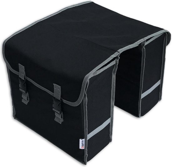 Lynx Dubbele Fietstas - Zwart van Lynx.