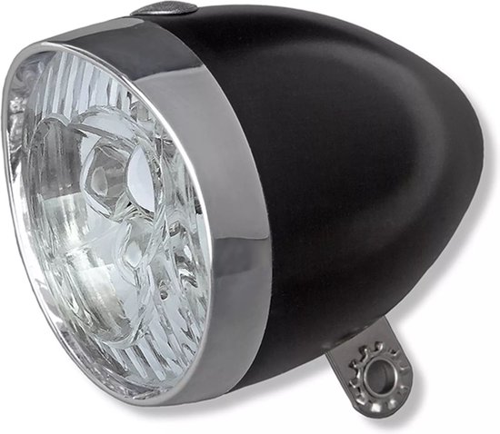 Lynx Fiets Koplamp Retro Zwart 11 Lux