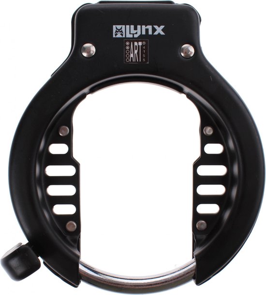 Lynx Fiets Ringslot Fietsslot Frameslot - ART2| 10 mm pendikte - Corrosiewerend - Zwart van Lynx.