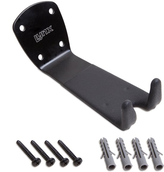 LYNX Muurhanger pedaal - fiets ophangsysteem - inclusief bevestigingsmaterialen van Lynx.