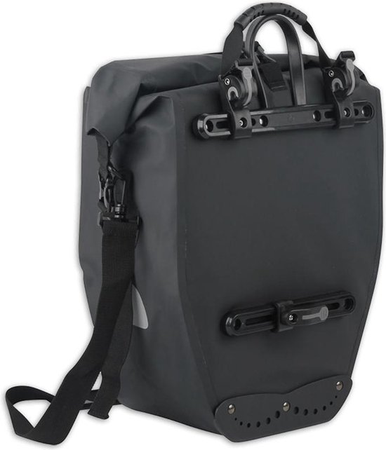 Lynx Waterdichte Fietstas Tarpaulin XL 25 Liter - Zwart van Lynx.