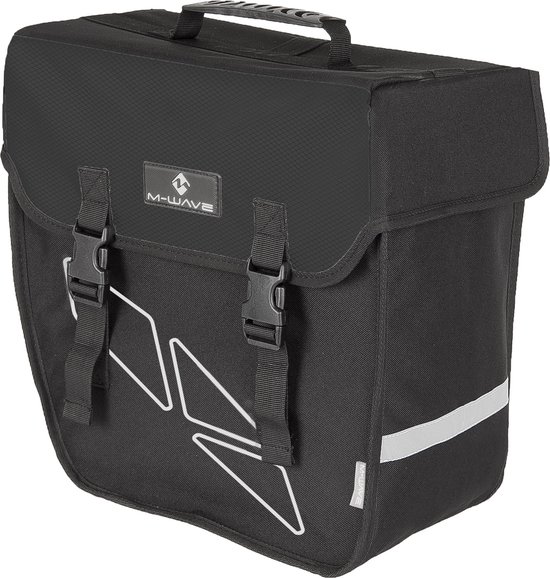 M-Wave Amsterdam - Enkele Fietstas - 18 l - Zwart van M-Wave