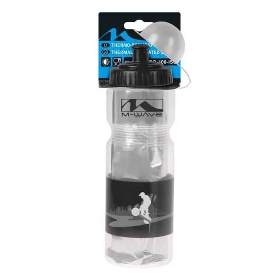 M-Wave - Bidon Thermo 400cc, Koud Blijft Koud, Warm Blijft Warm. van M-Wave