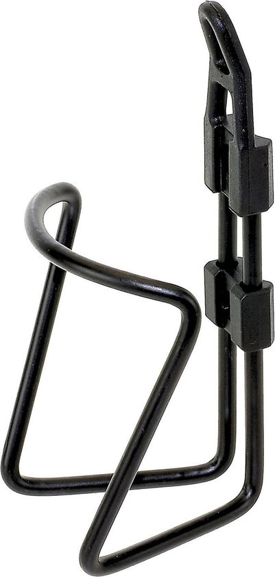 M-wave Bidonhouder Aluminium Plastic 5mm Zwart