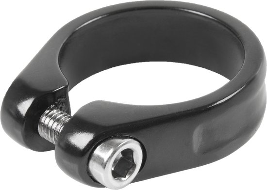 M-Wave M-wave zadelpenklem met inbusbout 34.9 zwart op kaart van Merkloos