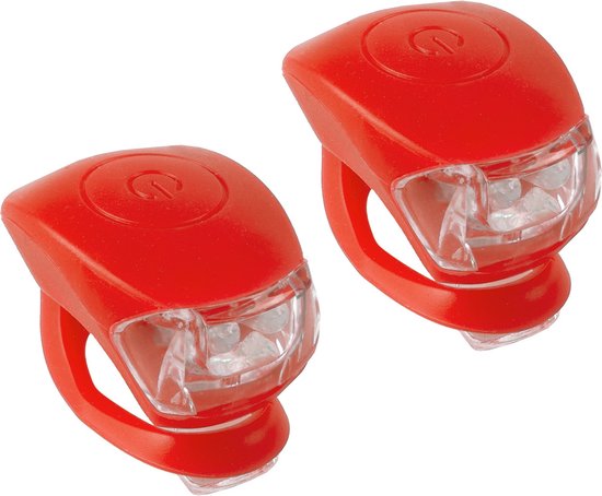 M-wave Verlichtingsset Led Rood 2 Stuks