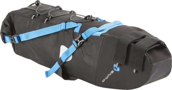 M-wave Zadeltas Bp 11 Liter Pvc Zwart van M-Wave